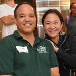 Robin Chapin, left, and Jeeyun Lee of the Hawaii Nature Center