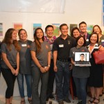 From left, judges pose for a photo with The Ad Bandits, winners of the 2017 Ad Up marketing competition, from left, AJ Halagao, Eva and AnnMarie Manzulli, Jhoana Delos Reyes, Song Choi, Terrence Lum, Linda DeCosta, Jo Archibald, Joseph Pigato, Kim-Ahn Nguyen and Karin Knudsen of the Blood Bank and Joy Barua. The Ad Bandits did their marketing campaign on the Blood Bank of Hawaii